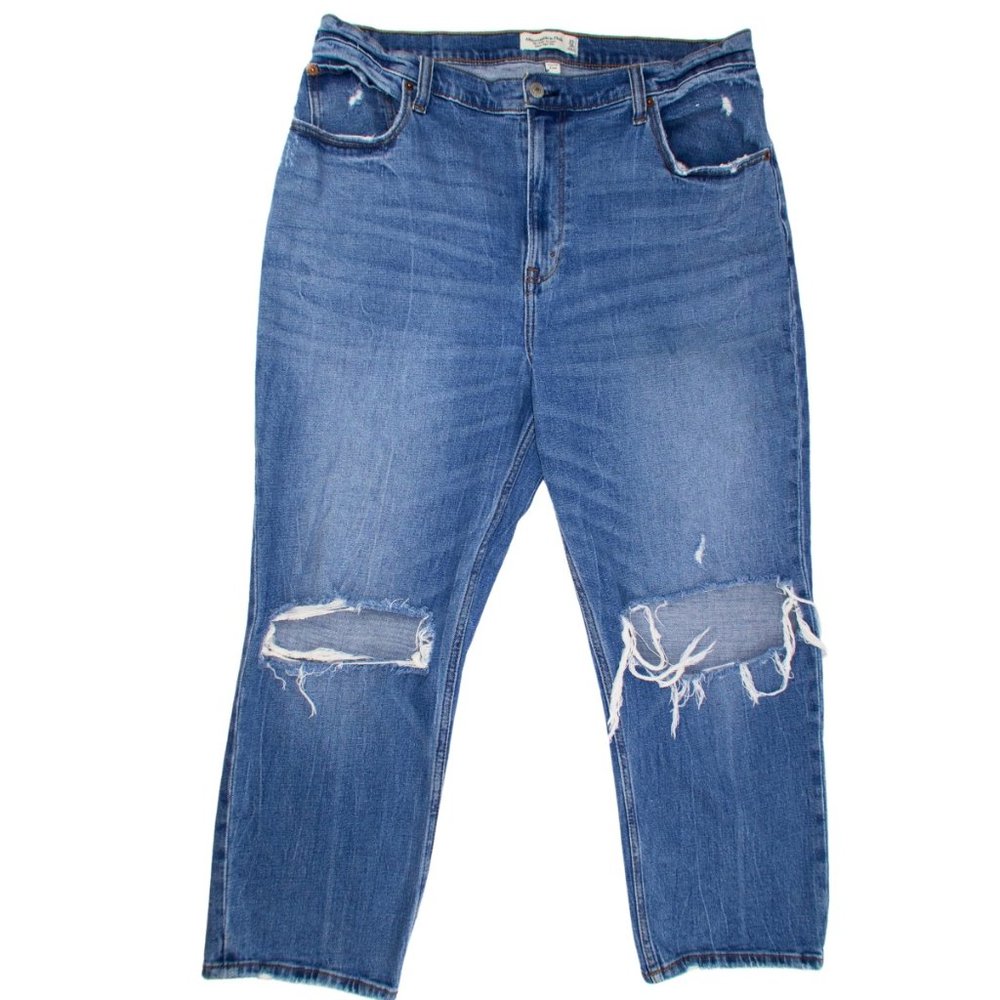 Curve Love Ankle Straight Ultra High Rise Jeans | Size 16/33S